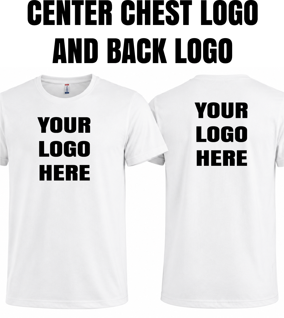 T-Shirt Personalizzata con Logo - Stampa o DTF